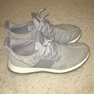 Men’s Adidas Gray Pure Boost ZG Running Shoes